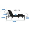 Twin XL Adjustable Bed Frame with Motorized Head and Foot Incline - 2 of 4