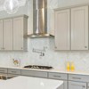 Cobbe Chrome Pot Filler Filler Faucet Kitchen Sink Wall Mounted Collapsible Mixer with Double Section Swing Arms - 3 of 4