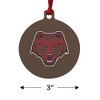 Brown University Primary Logo Aluminum Holiday Christmas Tree Ornament - 3 of 4
