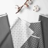 Bacati - Playful Fox Gray/white Arrow Storage Box Large - 2 of 4