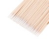 Unique Bargains Disposable False Eyelash Removal Cotton Swab Yellow 100 Pcs - 4 of 4