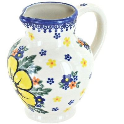 Blue Rose Polish Pottery Buttercup Creamer