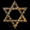 Northlight LED Lighted Sequined Star of David  Outdoor Decoration - 36" - 3 of 4