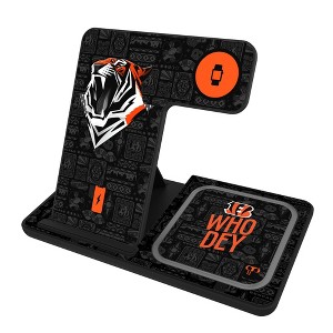 Keyscaper NFL AFC Teams 2024 Edition 15-Watt 3 in 1 Charging Station - 1 of 4