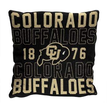 NCAA Colorado Buffaloes Stacked Woven Pillow