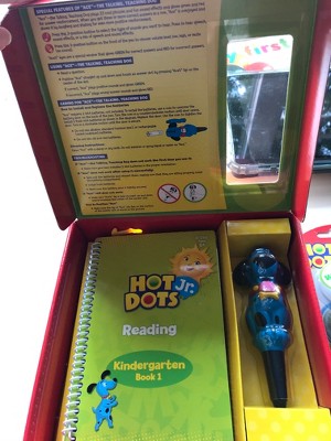 Educational Insights Hot Dots Jr. Let's Master Kindergarten Reading  Workbooks & Interactive Pen, 100 Reading Lessons, Ages 5+ 