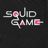 Men's Squid Game Distressed Logo Black T-Shirt - 2 of 4