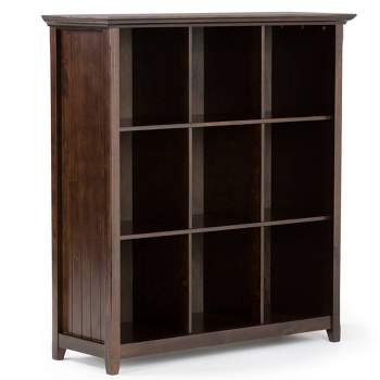 48" Normandy 9 Cube Bookcase and Storage Unit Brown - WyndenHall