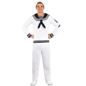 HalloweenCostumes.com Deckhand Sailor Costume for Men - 1 of 3