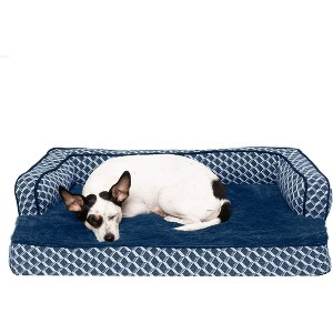 FurHaven Plush & Decor Comfy Couch Orthopedic Sofa-Style Dog Bed - 1 of 3