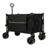 BEAFUP Heavy-Duty All-Terrain Folding Utility Wagon Cart with 480lbs Capacity,Large Beach Wheels & Adjustable Handle for Camping,Beach,Outdoor - 2 of 4