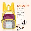 MaseiKar Clear Mini Backpack Stadium Approved for Little Boys & Girls, Transparent Backpack for Concert, Festival, Sport Events - 3 of 4
