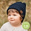 KeaBabies 3pk Warmzy Baby Beanies, 0-36 months Baby Hats, Baby Winter Hat for Newborn, Infant, Toddlers, Boys, Girls - 2 of 4