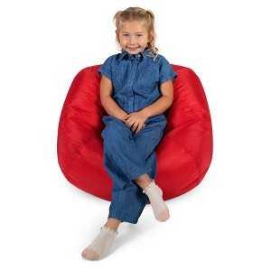 Big Joe Classic Bean Bag Chair, Durable Polyester Nylon Blend, Kids - 1 of 4