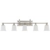 Quoizel Lighting Nicholas 5 - Light Vanity in  Brushed Nickel - 3 of 4