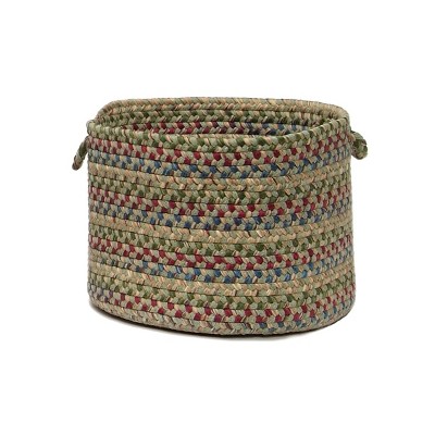 Colonial Mills Twilight Utility Basket, 14 by 10-Inch, Palm