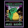Men's The Princess and the Frog Louis Jazz on the Bayou Poster Pull Over Hoodie - 2 of 4