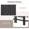 Lomsoe Cat Wall Shelves, 4 Pcs Cat Wall Furniture Cat Climbing Shelf with Cat Hammock, 3 Steps, Perches, Scratching Post, for Sleeping, Playing, Gray - 4 of 4