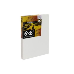 Jerry's Artarama Da Vinci Dual Sided Pro Panel Board - Pack, 6mm Deep Panels for Painting - Archival, Acid-Free Art Supplies - Ultra-Smooth & Medium - 1 of 4