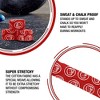 WOD Nation Bulk 12-Pack Weightlifting Hook Grip Tape, Comfortable & Stretchy Athletic Thumb Tape for Exercise (23ft/Roll)- Red - image 4 of 4