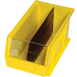 Quantum Storage Systems Bin Divider, For Bin Qus242 (Pack Of 6), Made In Usa - 1 of 1