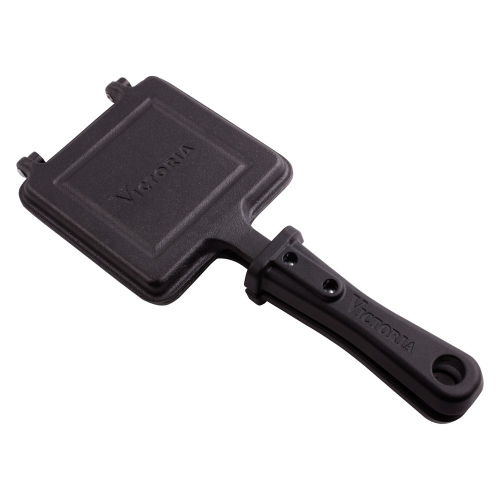 UPC 815457020279 product image for Victoria Cast Iron Sandwich Maker/Pocket Grill Black | upcitemdb.com