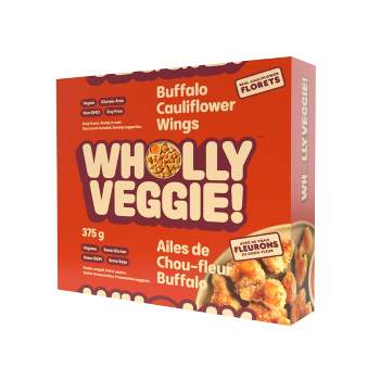 Wholly Veggie! Gluten Free and Vegan Frozen Buffalo Cauliflower Wings - 13.2oz