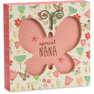 Pavilion Gift Company - Nana - 4.5" x 4.5" Plaque - Wall Sign Panels - 1 of 4