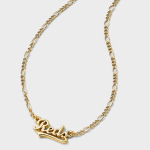 Bijoux Sport by Luv Aj MLB Gold Nameplate Pendant Necklace - 1 of 4