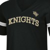 NCAA UCF Knights Women's Mesh Trim V-Neck T-Shirt - 3 of 3