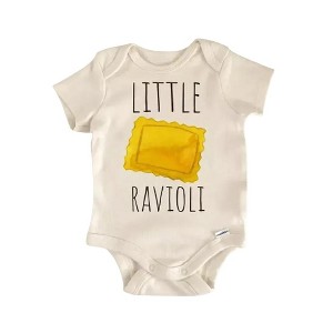 Italian Pasta Ravioli Newborn Baby Onesie® Bodysuit GS1 - 1 of 4
