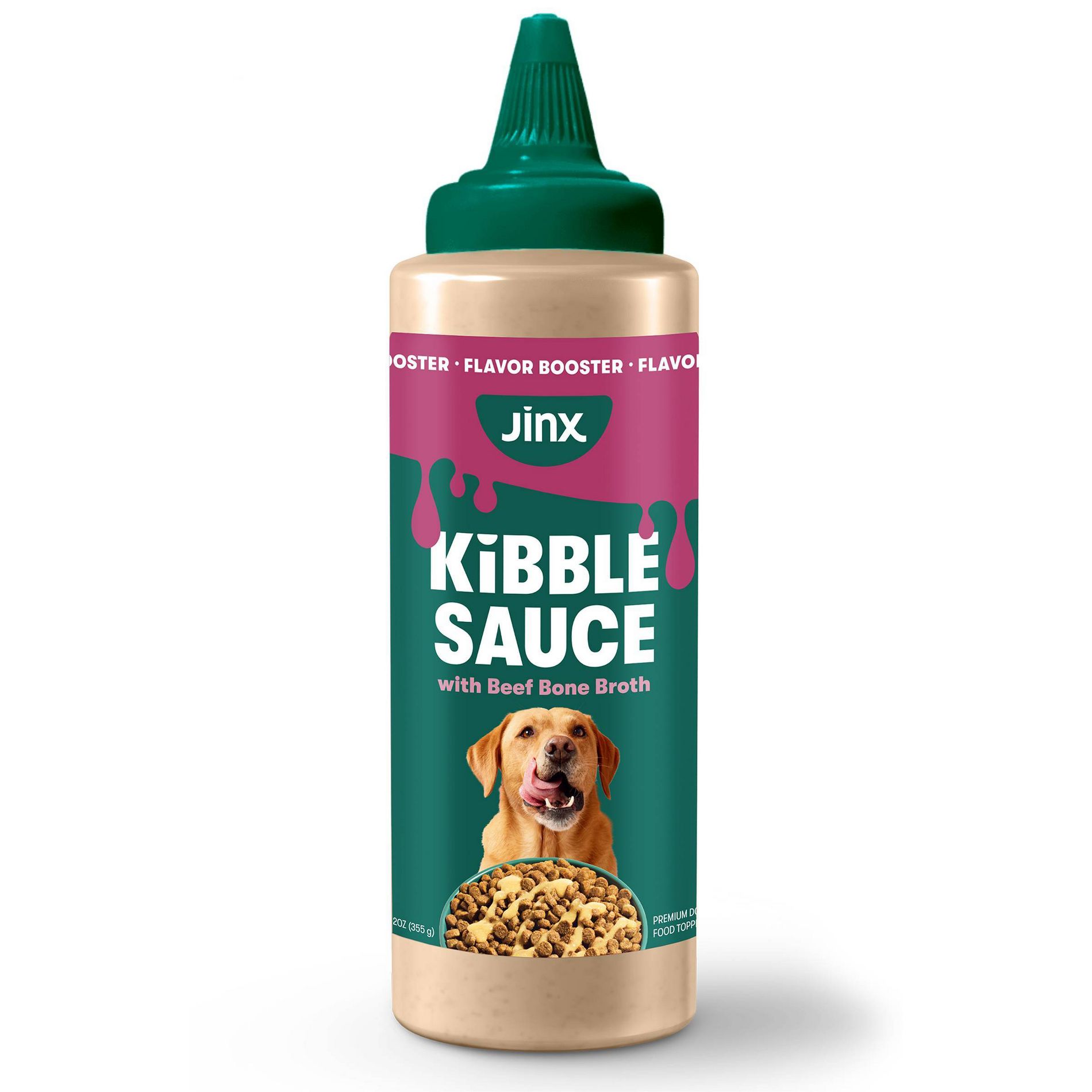 Jinx Kibble Sauce Beef Flavor Pet Treats - 20oz