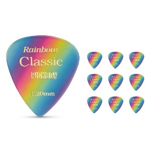 Pick Boy Rainbow Cellulose Vintage Guitar Picks 1.20 mm 10 Pack - 1 of 2