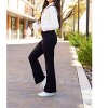 Women's Liz Crossover Bootcut Leggings with Pockets - Julia Rose - 2 of 4