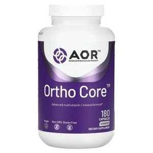 Advanced Orthomolecular Research AOR Ortho Core, 180 Capsules - 1 of 3