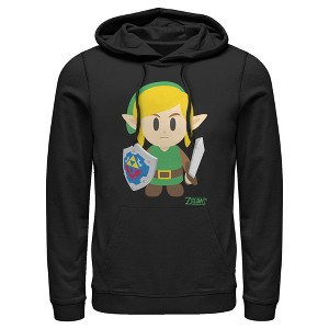 Men's Nintendo Legend of Zelda Link's Awakening Avatar Pull Over Hoodie - 1 of 3