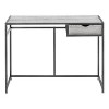 Monarch Specialties Computer Desk Home Office Laptop Storage Drawer 42InchL Work Metal Laminate Grey Contemporary Modern - 2 of 4