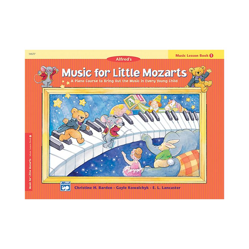 Alfred Music for Little Mozarts Music Lesson Book 1, 1 of 2