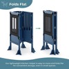 Guidecraft Contemporary Kitchen Helper Step Stool: Adjustable, Folding Montessori Toddler Tower - Safety Learning Furniture - 2 of 4