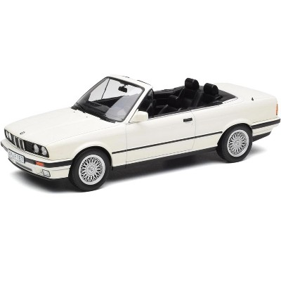 1991 BMW 325i Cabriolet Alpine White 1/18 Diecast Model Car by Norev