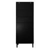 63" Tall Kitchen Pantry Cabinet, Buffet Cupboard Cabinet with Glass Doors, Freestanding Food Pantry Cabinet for Kitchen Living Room and Bathroom - image 4 of 4