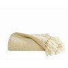 Brooklyn Loom 50"x70" Chunky Boucle Textured Microfiber Throw Blanket in Tan - 2 of 4
