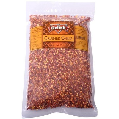 Dehydrated Dried Crushed Chilies Red Pepper Flakes 2 lbs Bag by It's Delish