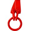 Skidding Tongs Log Lifting 25''(2.08ft) Jaw Opening Dragging Steel Tongs Log Lifting Tool With Ring Log Lifting Tongs Skidding Tongs - 4 of 4