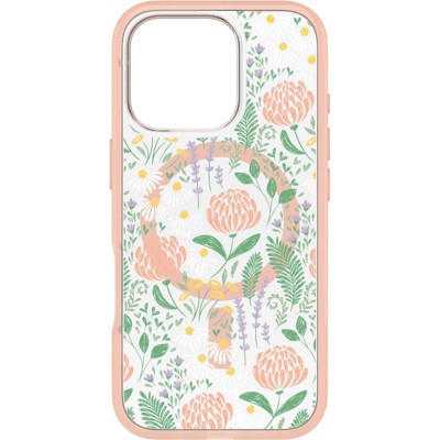 OtterBox Apple iPhone 16 Pro Symmetry Series Case with MagSafe - Peachy Bloom