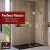 SUMERAIN Rainfall Shower System  6 Settings Filter Hand Shower for Hard Water, Modern Luxury Chrome - 3 of 4
