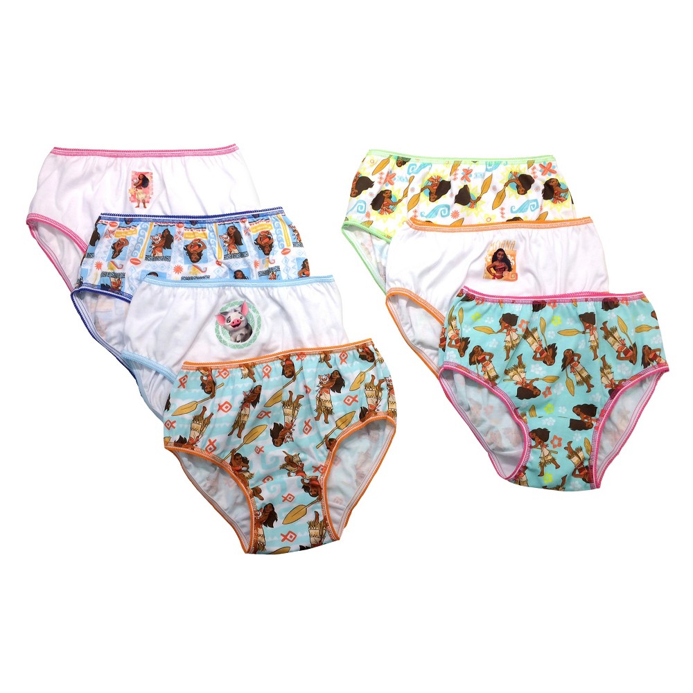 UPC 045299040542 product image for Girls' Moana 7pk Underwear - 6 | upcitemdb.com