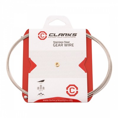 Clarks Stainless Slick Gear Wire Derailleur Cable