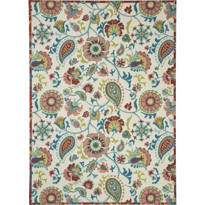 Waverly Sun N Shade SND73 Ivory Indoor/Outdoor Area Rug