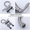 JANSNO 4-Inch Centerset Bathroom Faucet with Dual Handles, Pop-Up Drain and Supply Hoses - 4 of 4